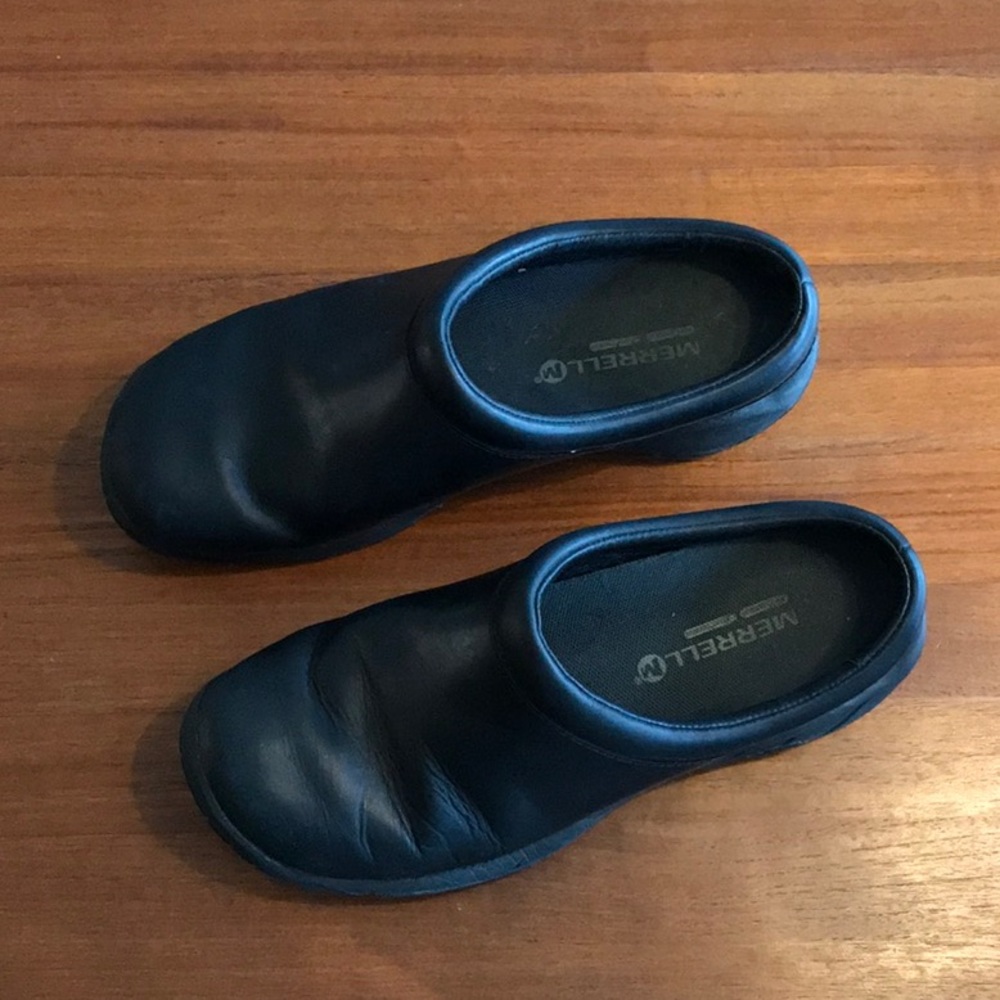 MERRELL LEATHER ENCORE NOVA SLIP-ON SIZE US 7.5